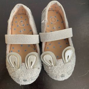 Baby size 5. Cat and Jack bunny shoes